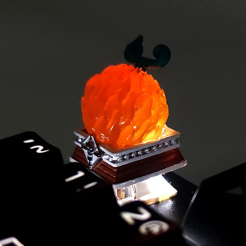 

Дизайнерские пластиковые колпачки с изображением дьявола фруктов для Cherry Mx Gateron Kailh Box TTC переключатель механическая клавиатура мультяшная флейболка