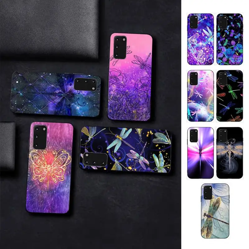 

Dragonfly Animal Art Phone Case for Samsung S10 21 20 9 8 plus lite S20 UlTRA 7edge
