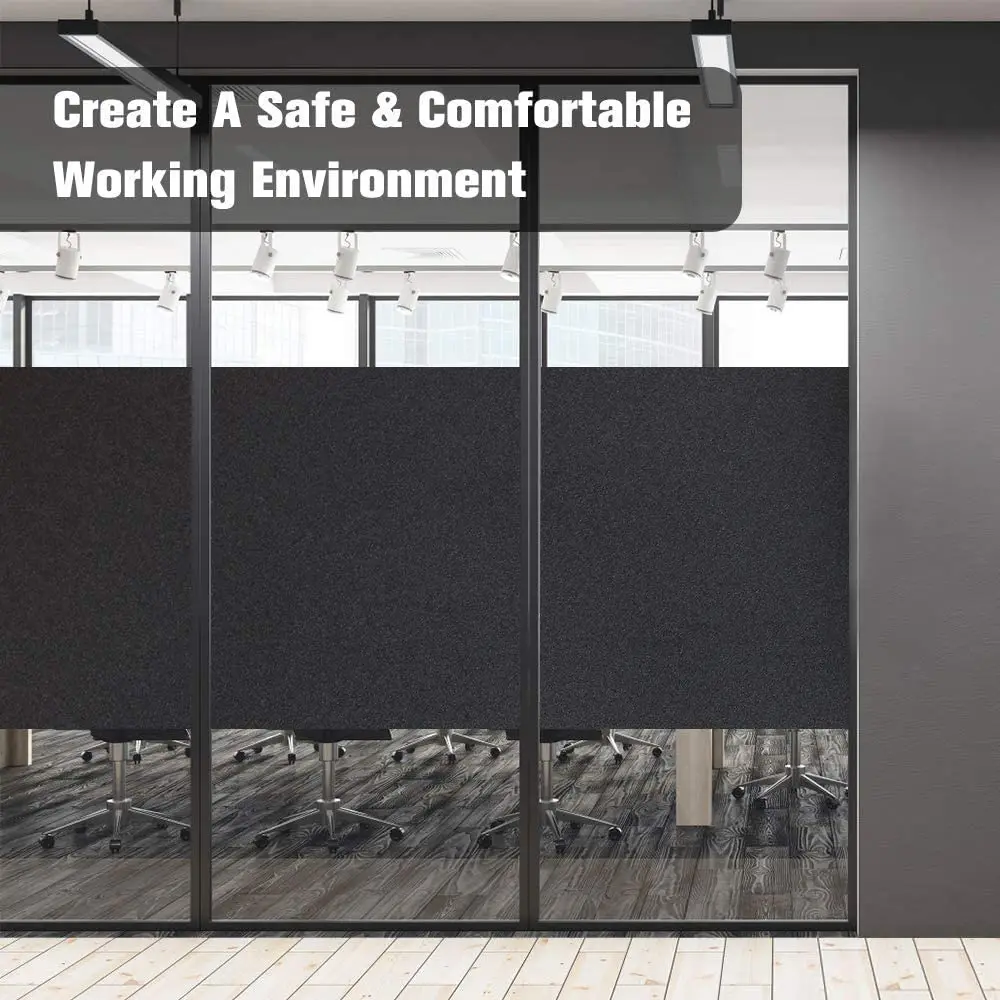 Тотальная светонепроницаемая оконная пленка 100% Тонировочная наклейка с