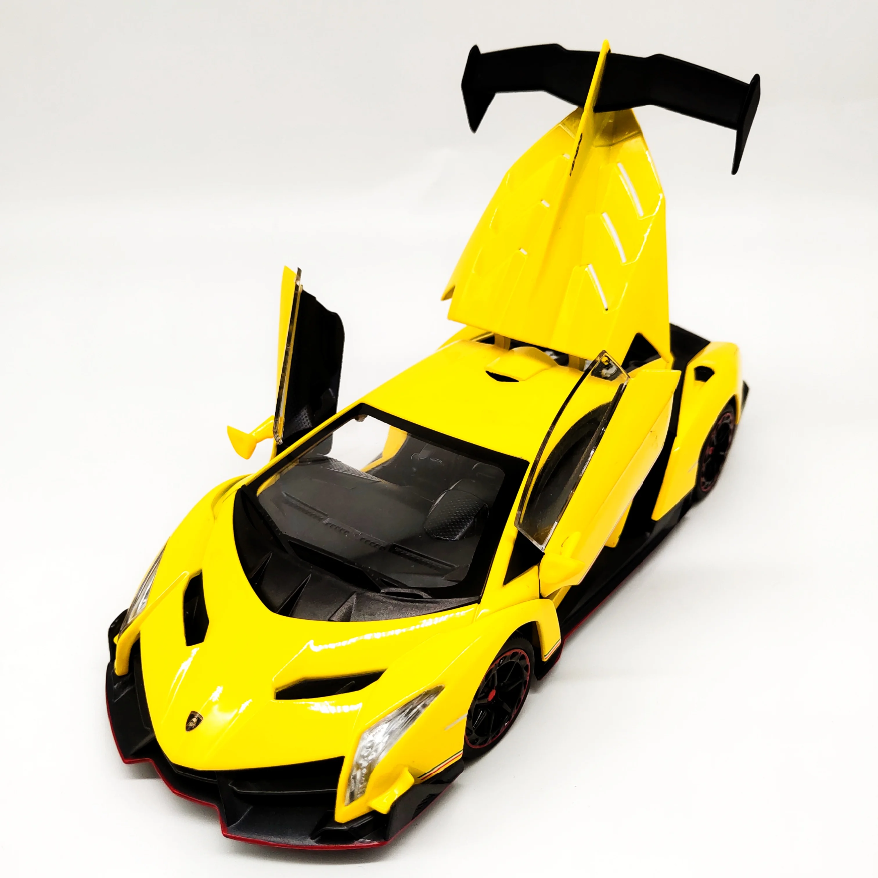 

Сплав модель автомобиля литья под давлением игрушка для 1/24 Lambo Veneno суперкар автомобиль Высокая симитирование автомобилей игрушки для детей...