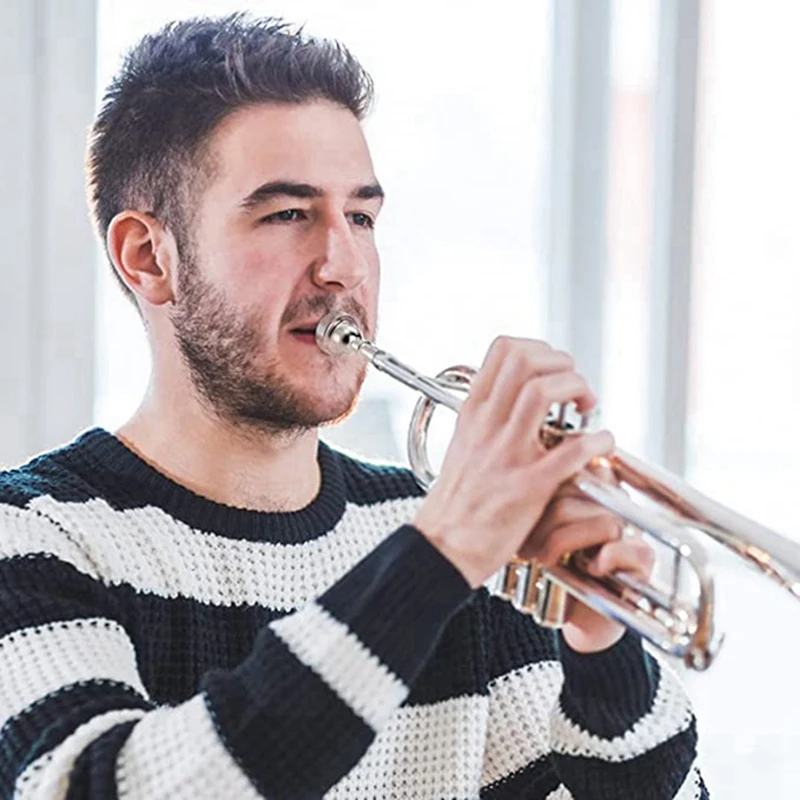 3 упаковки мундштука для трубы 7C 5C 3C посеребренный мундштук начинающих