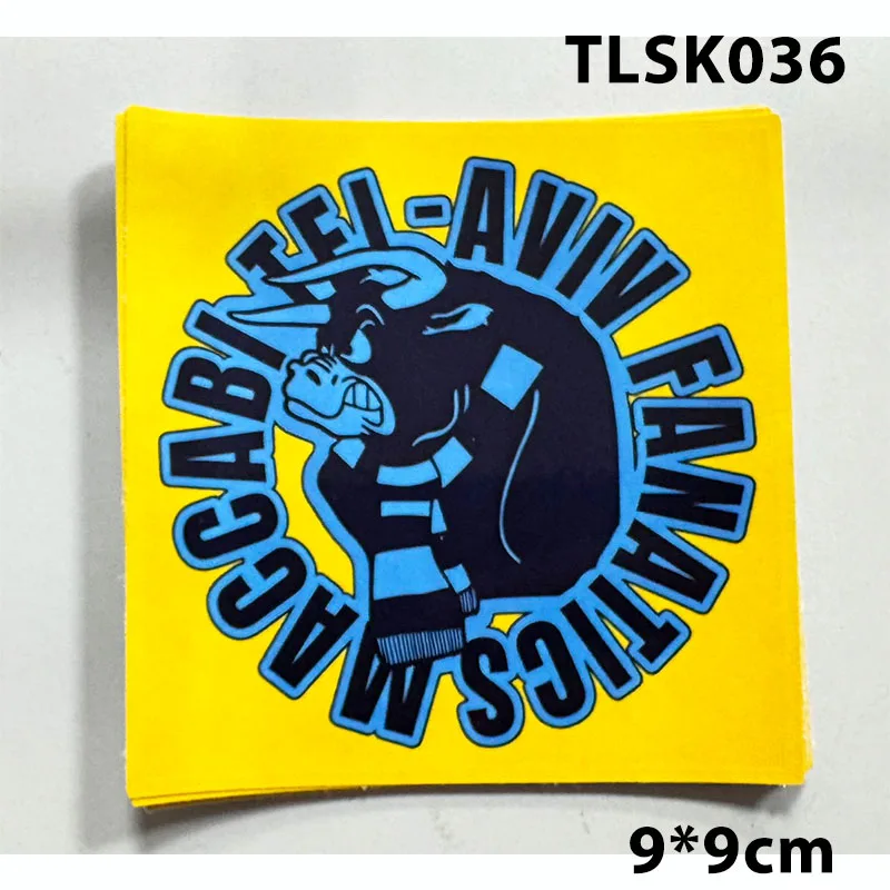 Фото 20 видов наклеек MTA Maccabi Fanatics Tel Aviv The Gate 11 размером 9*9 см, 8*12 см, 5*15 см для сумок, чашек, стен, холодильников TLSK034-53 №4