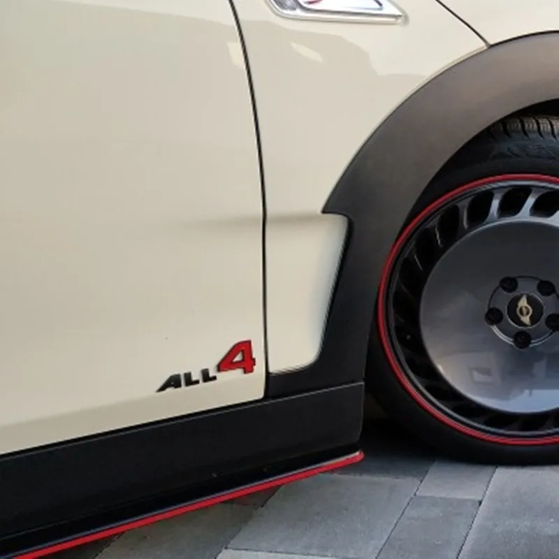 1 шт. металлическая 3d-эмблема с 4 буквами |