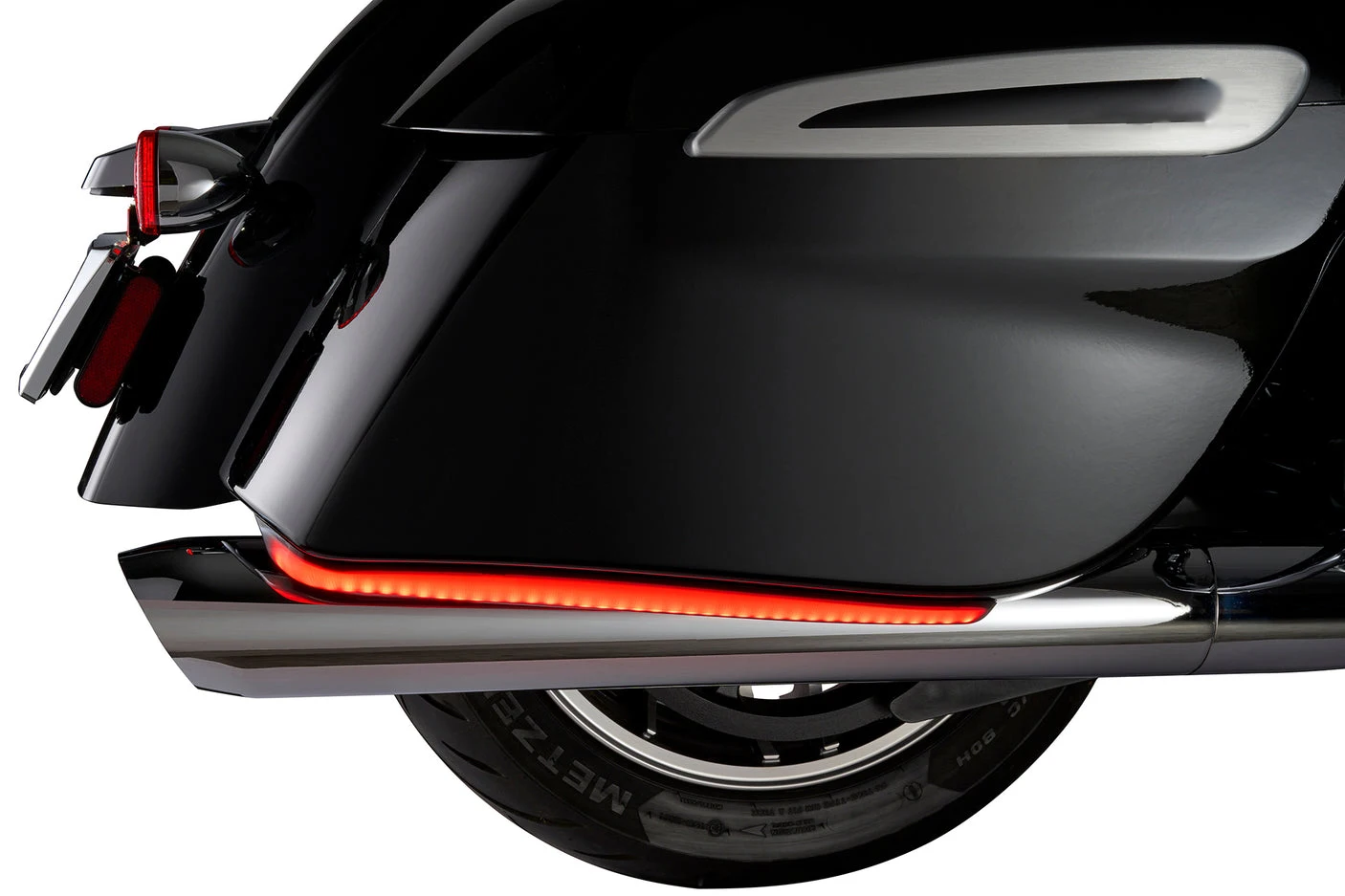 Ф ​ или Indian Challenger Chieftain Pursuit Roadmaster Springfield Мотоцикл Smoke Tracer Задняя седельная сумка