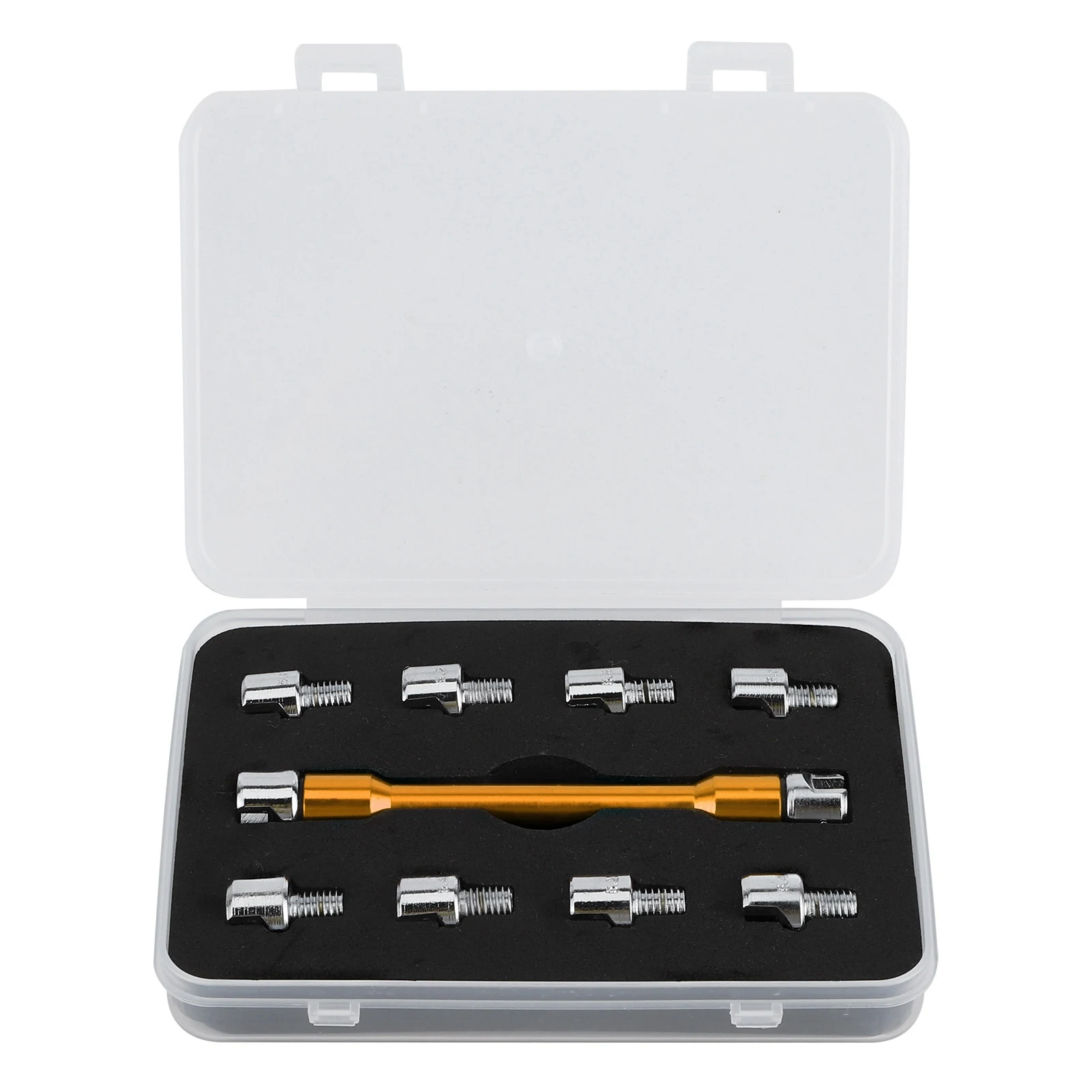 

Набор Ключей Для Спиц Мотоциклов С Прецизионной Обработкой На ЧПУ, 5.0-6.8 Мм/3.7 Дюйма