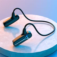 f1 air bone conduction headphone wateproof sport earphones wireless bluetooth headset stereo surround sound with microphone