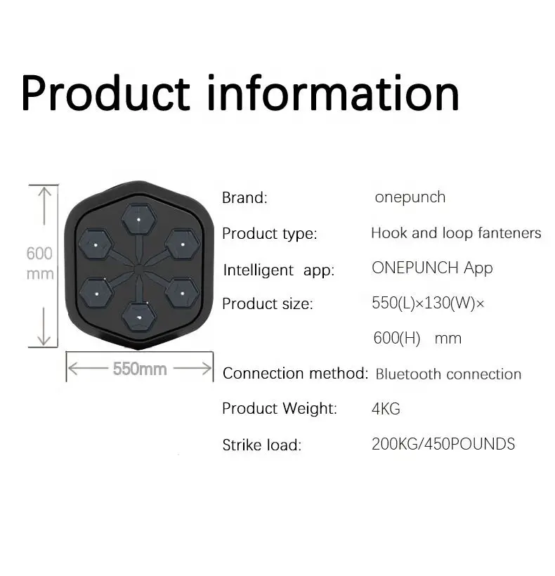 Yizhi профессиональный бренд Onepunch смарт-упражнения по музыке боксерская машина