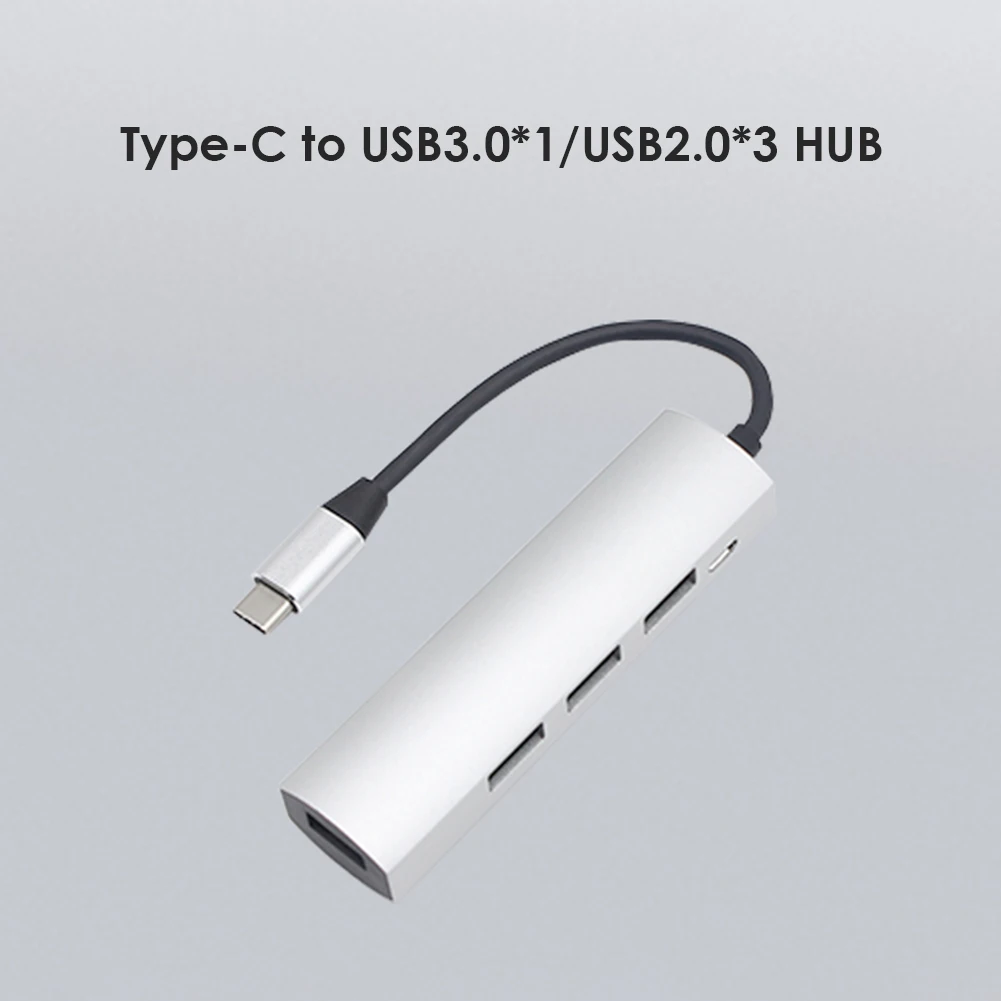 

Notebook Smartphone Expansion Converter Portable USB HUB Splitter for PC Computer Phone USB3.0 3 USB2.0 Type-C Adapter