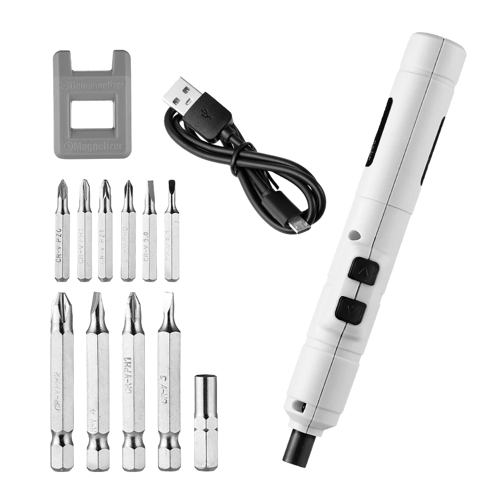 Аккумуляторная электрическая отвертка мини электроинструменты 3 6 В