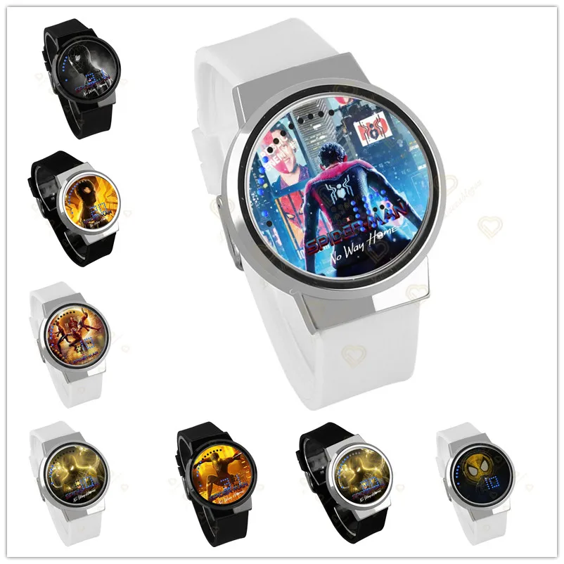 

Disney Luminous Touch Watch Movie Figure Model LED Electronic Wristwatches Waterproof Movie Heroes for Kids Birthday Gift