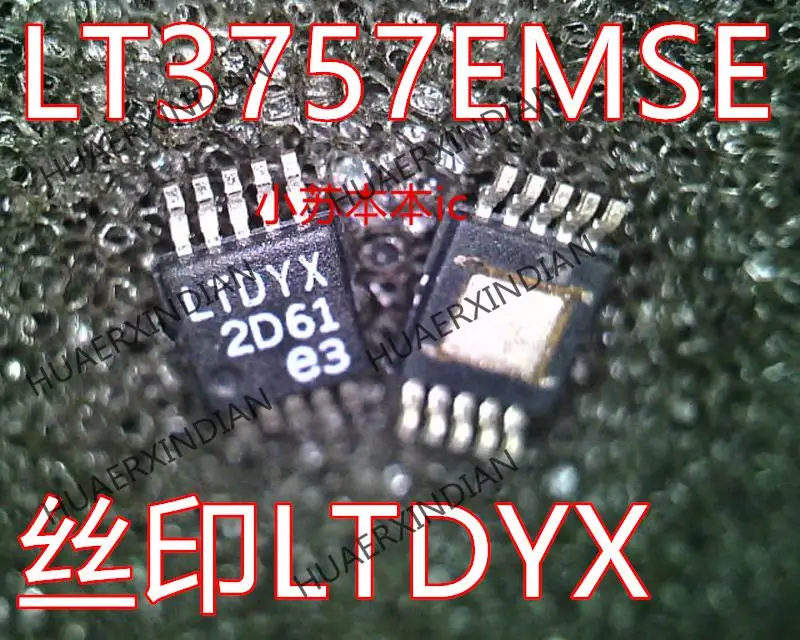 

Новый оригинальный LT3757EMSE Печатный LTDYX MSOP-10 гарантия качества