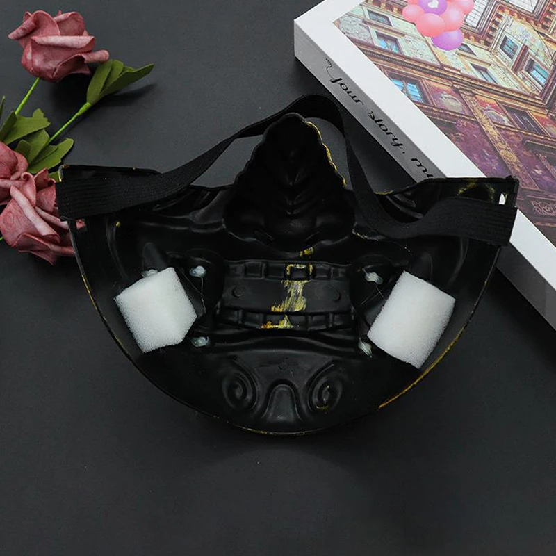 Японский самурай Они маска демона Хэллоуин демон косплей ужас Праджня убийца