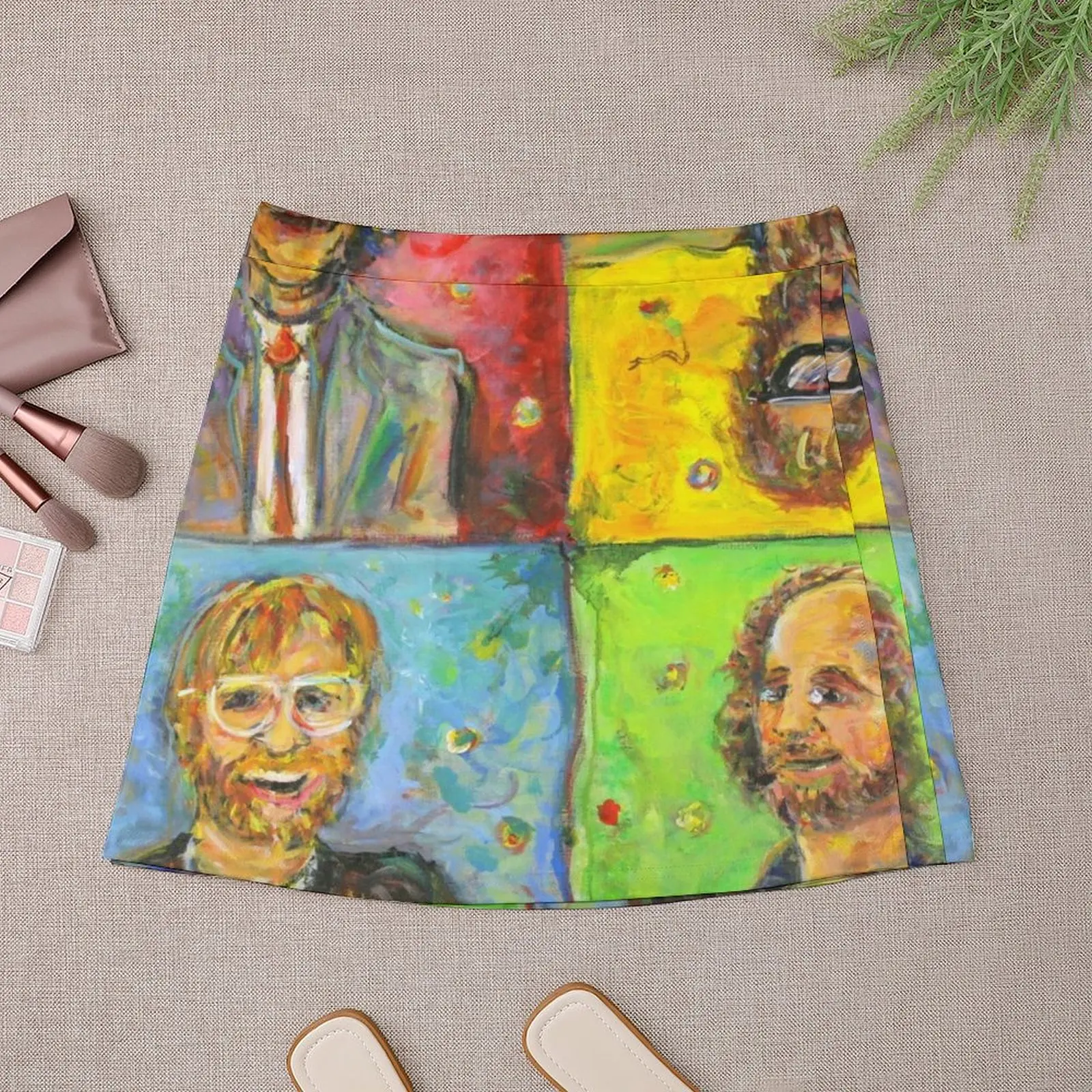 Сплит открытый и МЕЛЬ! (Фиш) Мини-юбка короткая юбка для женщин женское летнее