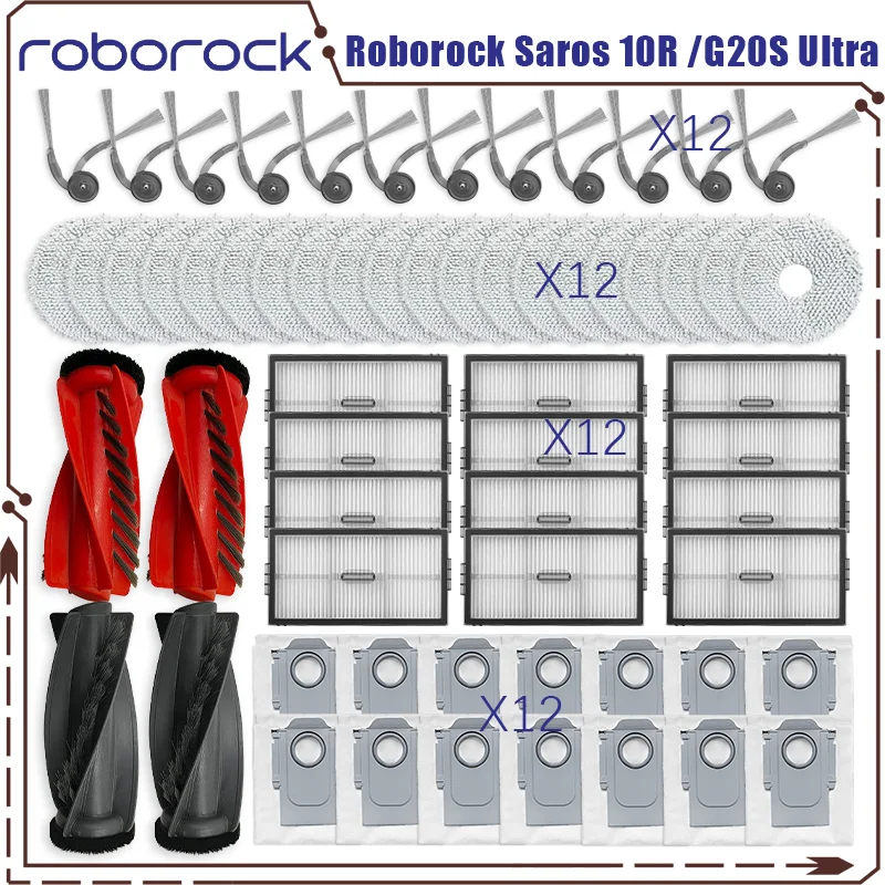 

Аксессуары для Roborock Saros 10R / G20S Ultra