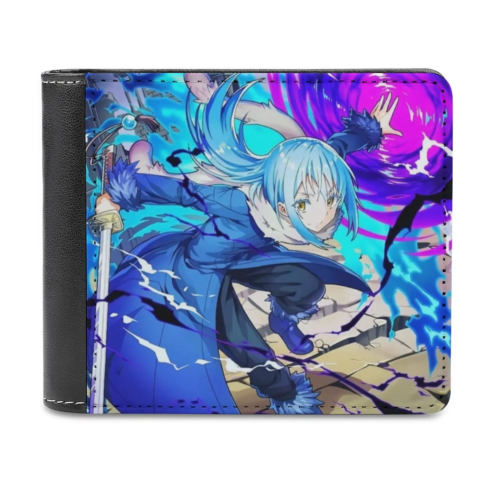 

Rimuru Tempest-Gluttony новый модный мужской кошелек из искусственной кожи женские кошельки персонализированные кошельки Rimuru Gluttony Anime Slime