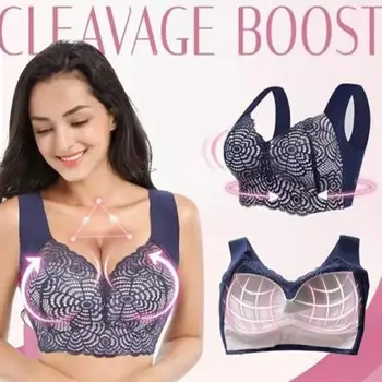 Fast Powerful Lifting Bra Pretty Health Lymphvity Detoxification And Shaping Large Size Underwire Sexy Lace Sport Sleep Vest Bra 1