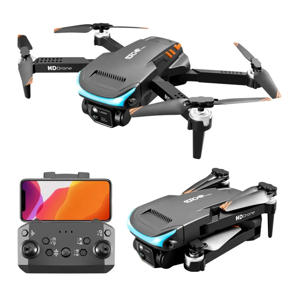 

Remote Control Quadcopter 3-way Obstacle Avoidance Optical Flow Fixed Height Aerial Photography Stunt Roll Folding Drone