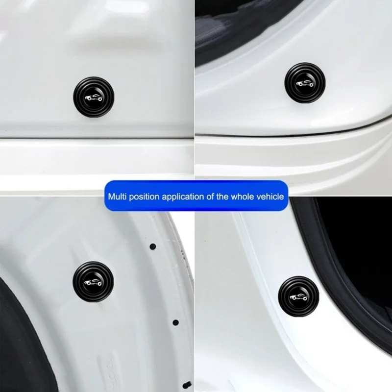 10pcs/lot Car Door Shock Absorber Gasket Anti-collision Silicone Adhesive Sticker for BMW E60 Ford focus 2 Kuga Mazda 3 Volkswa