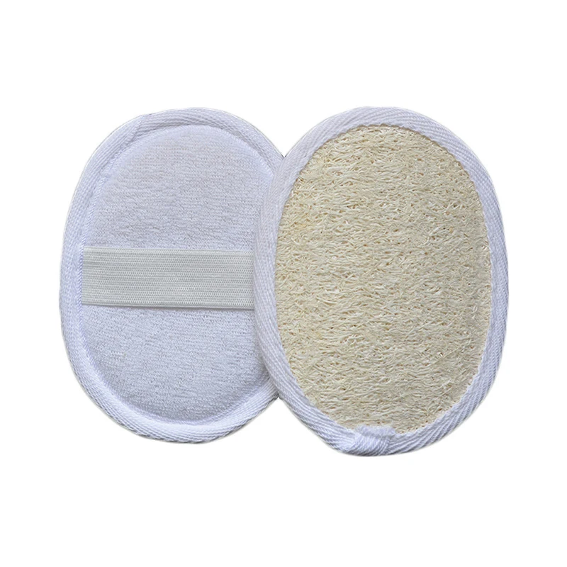 Natural Loofah Body Scrubber Bath Exfoliating Cellulite Luffa Sponge Shower Brushesr Puff Washcloth Body Treatment Skin Care