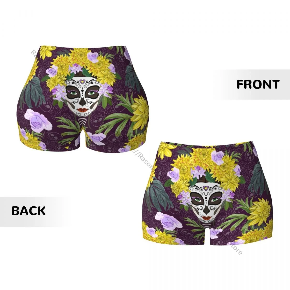 Спортивные шорты Calavera Catrina из полиэстера