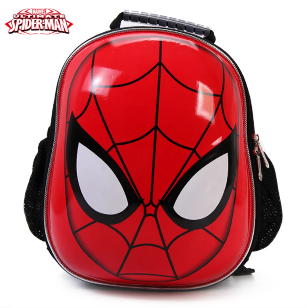 

2022 SpiderMan Series Eggshell 3D Disney Schoolbag Kindergarten Children's Backpack Baby 3-6 Years Old