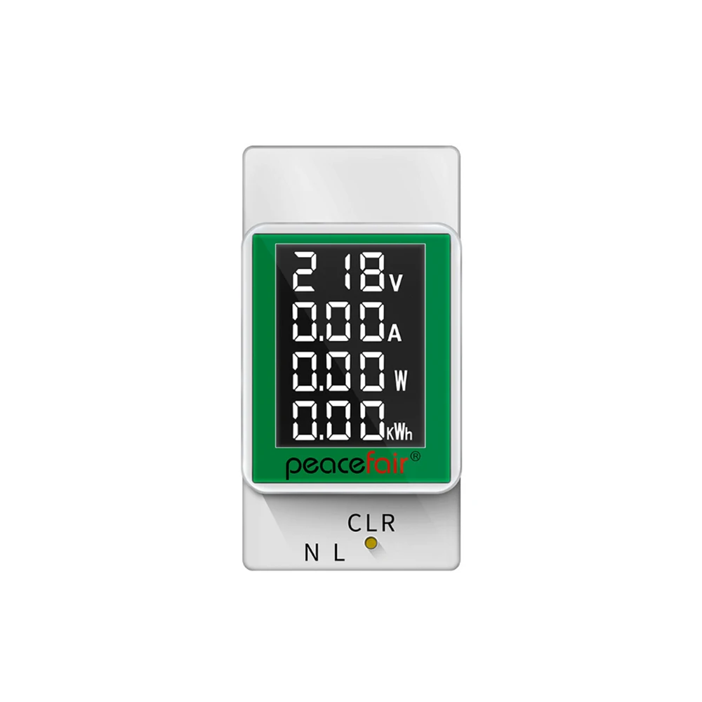 

Digital Display Multi-function Rail Meter AC 50V-300V 100A Power Energy Voltmeter Ammeter Power Consumption Meter Wattmeter