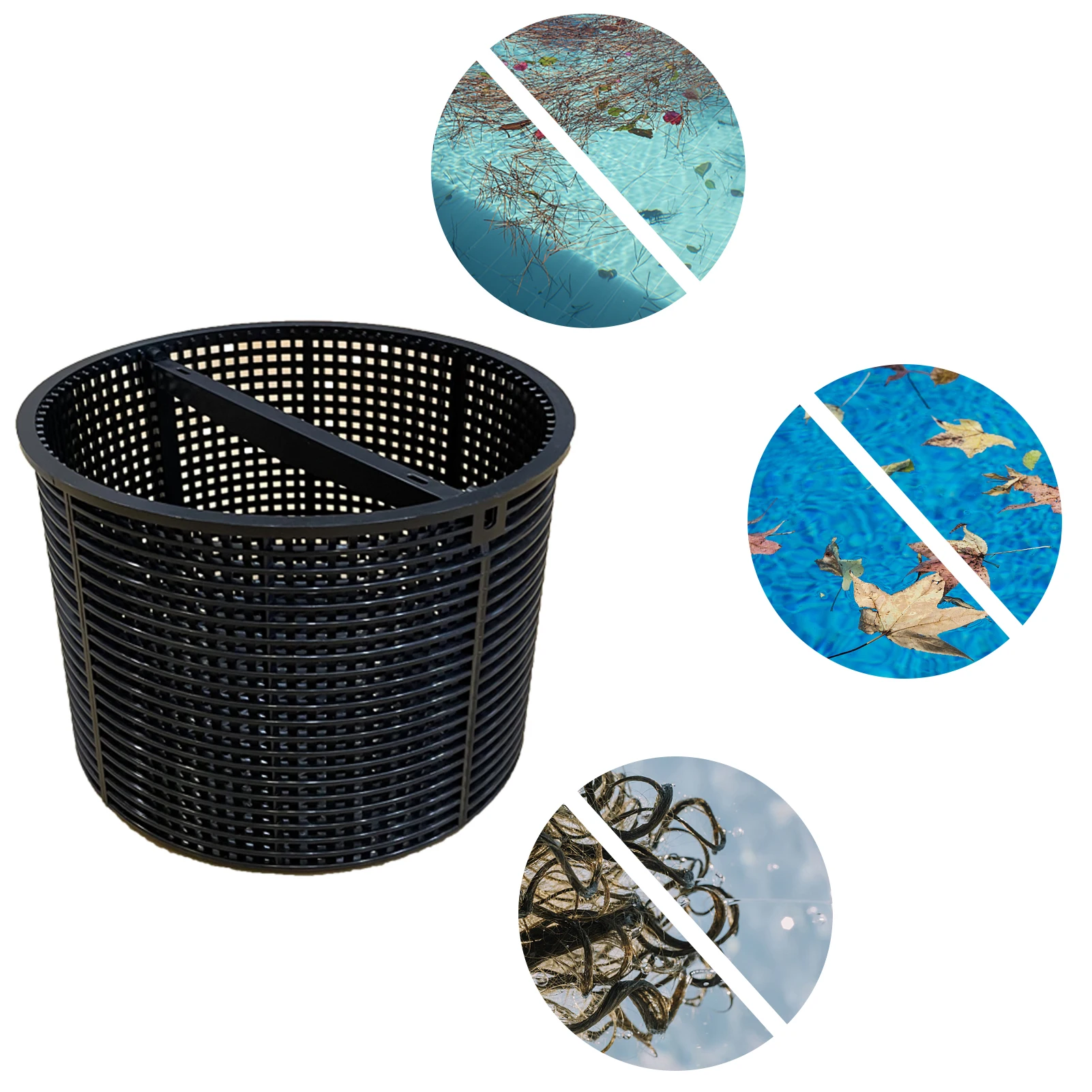 

Pool Filter Basket Replacement Durable Pool Skimmer Baskets Round Strainer Basket Skim Remove Leaves Bugs And Debris For Pools