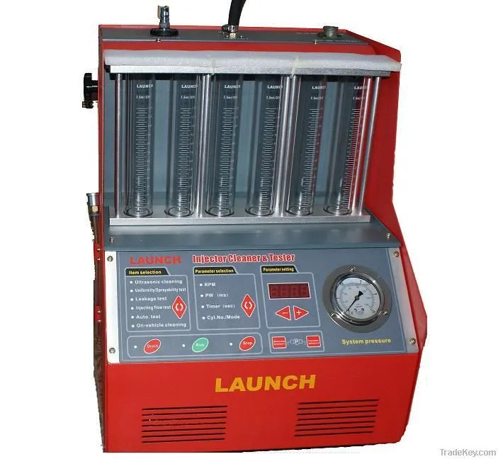 

220V Original L-aunch CNC602A fuel injector cleaner tester cnc-602a 6jars Injecting flow test Ultrasonic cleaning