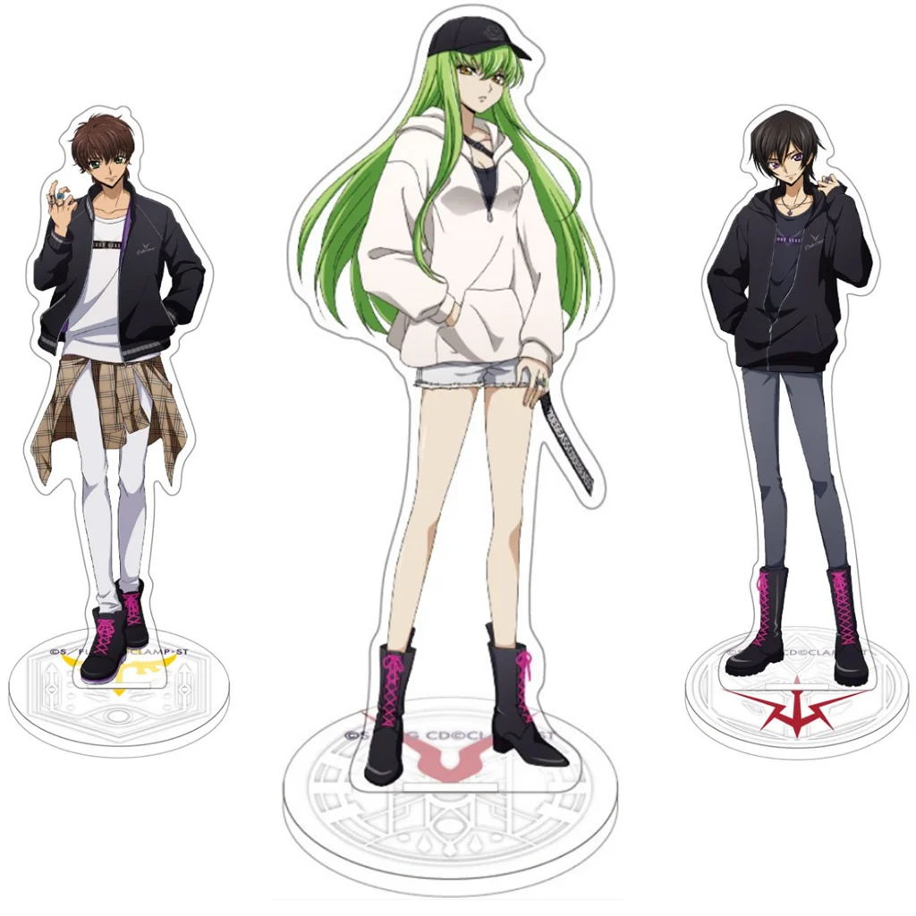 

CODE GEASS Lelouch of The Rebellion C.C. Lamperouge knight of seven Action Figure Doll Acrylic Stand Model Plate Toys