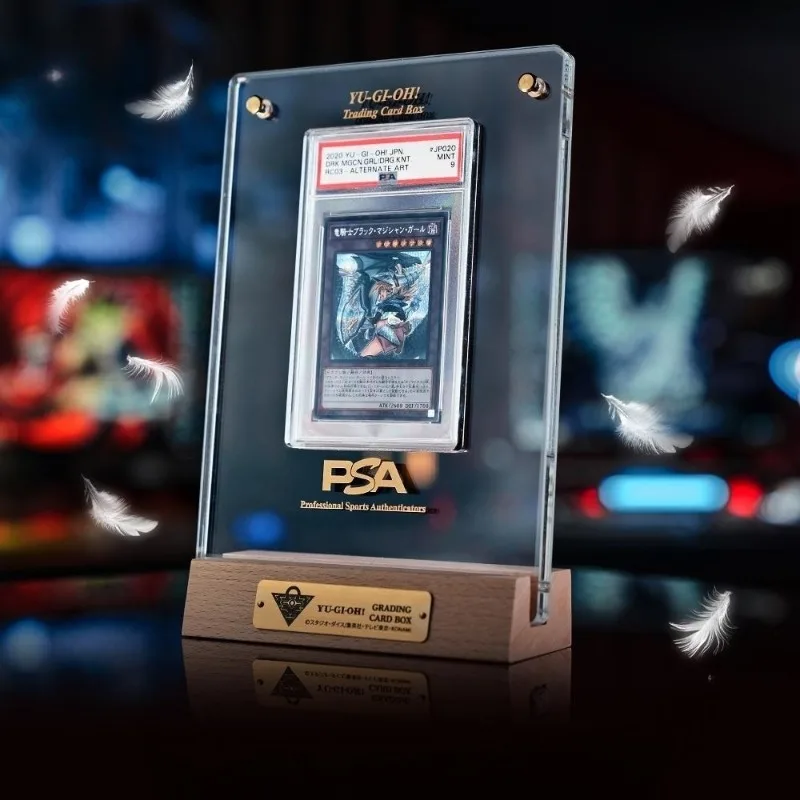 

Универсальная выставочная витрина Yu Gi Oh PSA BGS из акрила, демонстрационная подставка с изображением кирпича, коллекционная Классическая игра в аниме, Подарочная игрушка