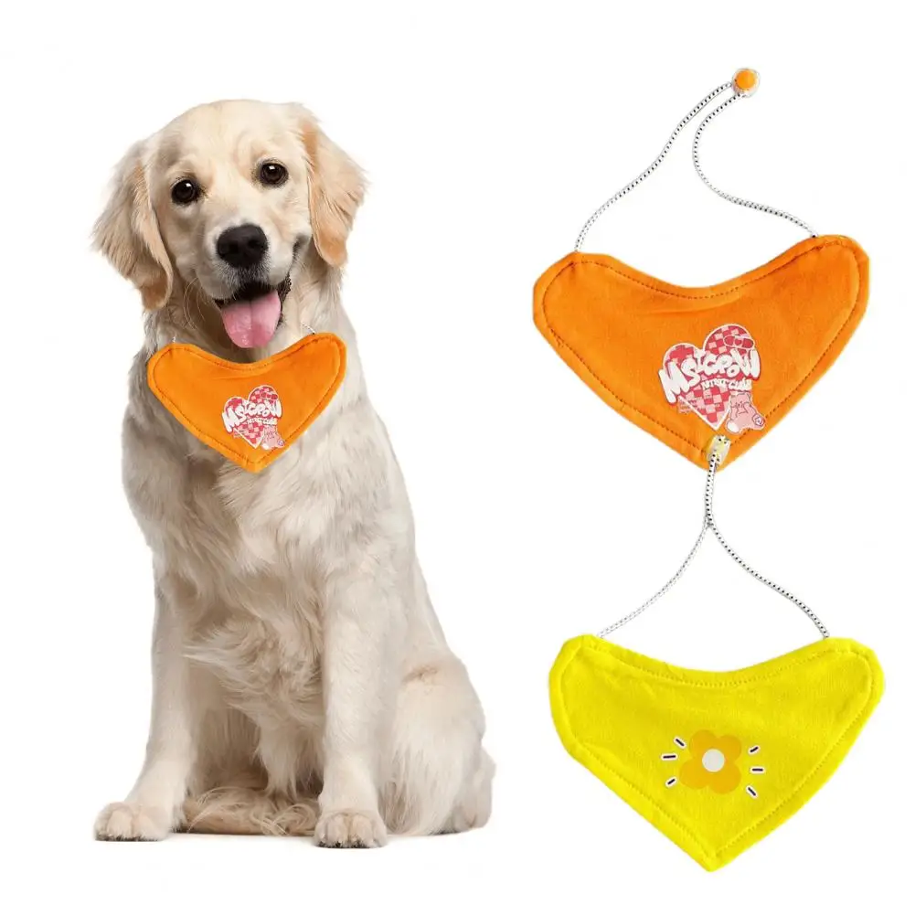 

Dog Bib Cute Bright-colored Soft Comfortable Protective Cotton Summer Outdoor Bichon Teddy Hiromi Bib Photograph Prop