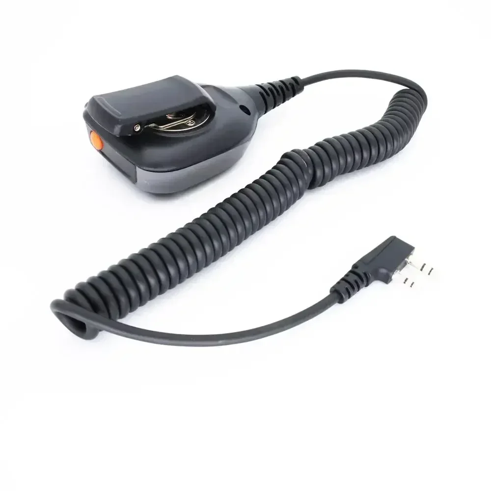 2-контактный K-тип металлическая панель PTT дистанционный микрофон портативный