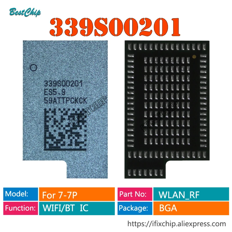 

5 шт. 339S00201 WLAN_RF WIFI/BT модуль IC для iPhone 7 7plus