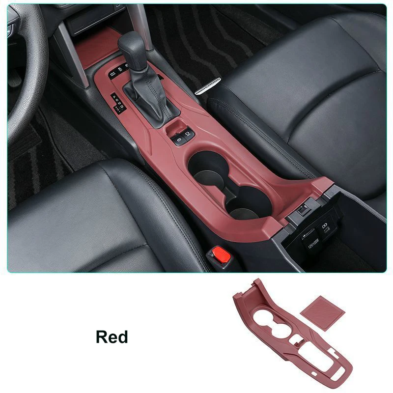 

Для Toyota Corolla Cross Frontlander 2022-2024 силиконовый защитный коврик для центрального управления автомобиля, коврик для держателя чашки с водой с беспроводной зарядкой