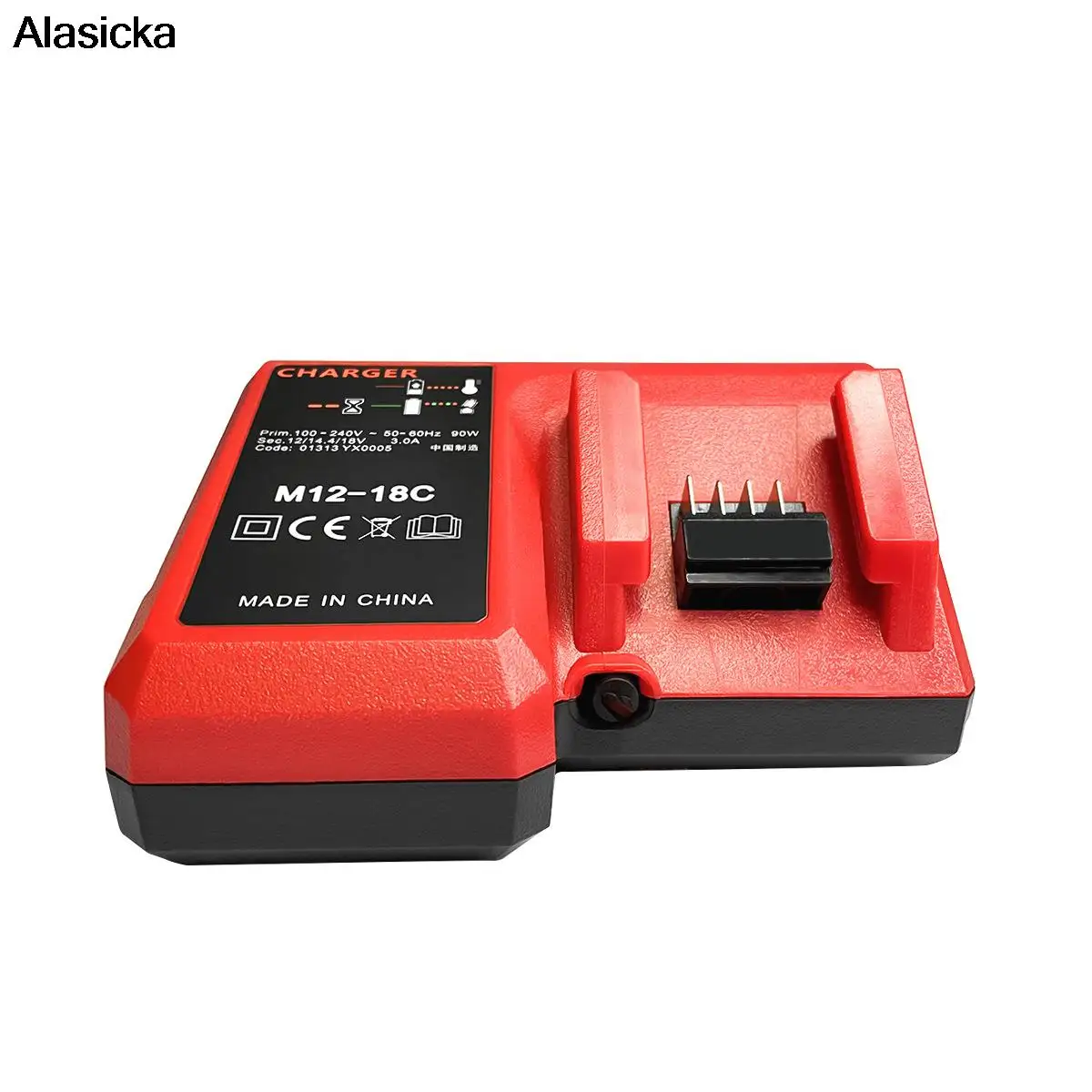 12V-18V 3A Fast Charge Lithium Battery Dual ChargerReplacement Milwauk M12-18 Charger