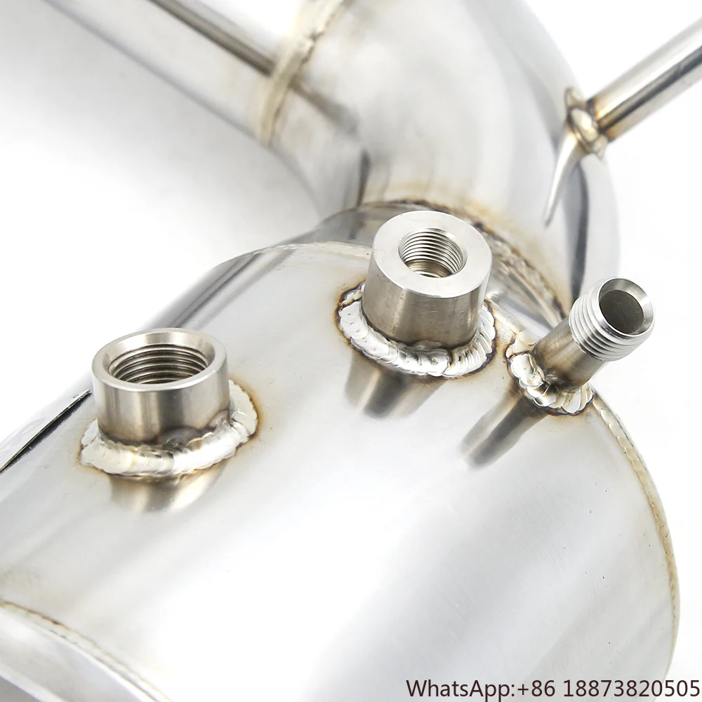 KYOSTAR SS304 Тестовая труба Race Downpipe для Porsche 911 992 Carrera Targa S 4 4S Разъем водосточной трубы