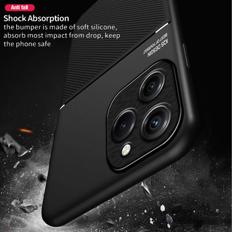 Прочный защитный чехол для Realme C61 C63 C67 4G Чехол встроенный Автомобильный магнитный
