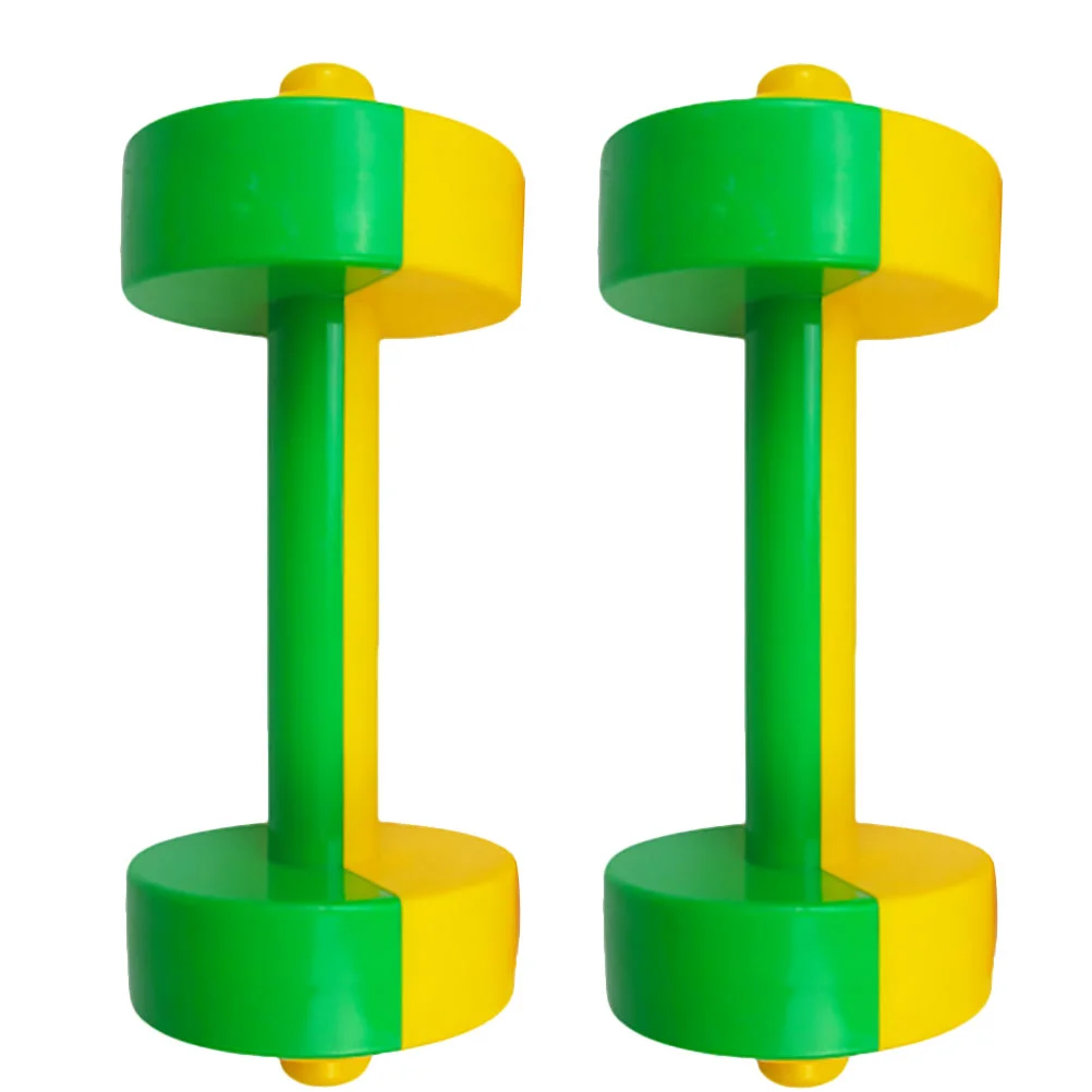 

1 Pairs Dumbbells Kids Pretend Play Exercise for Children Beginner Gym Workout Weightlifting and Powerlifting