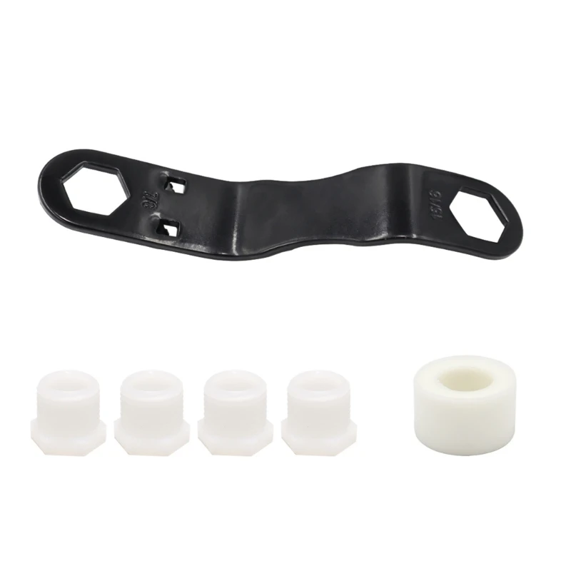 

ПРИЦЕП RV водонагреватель двухсторонний ключ с 4 пластиковыми сливными заглушками ручные инструменты