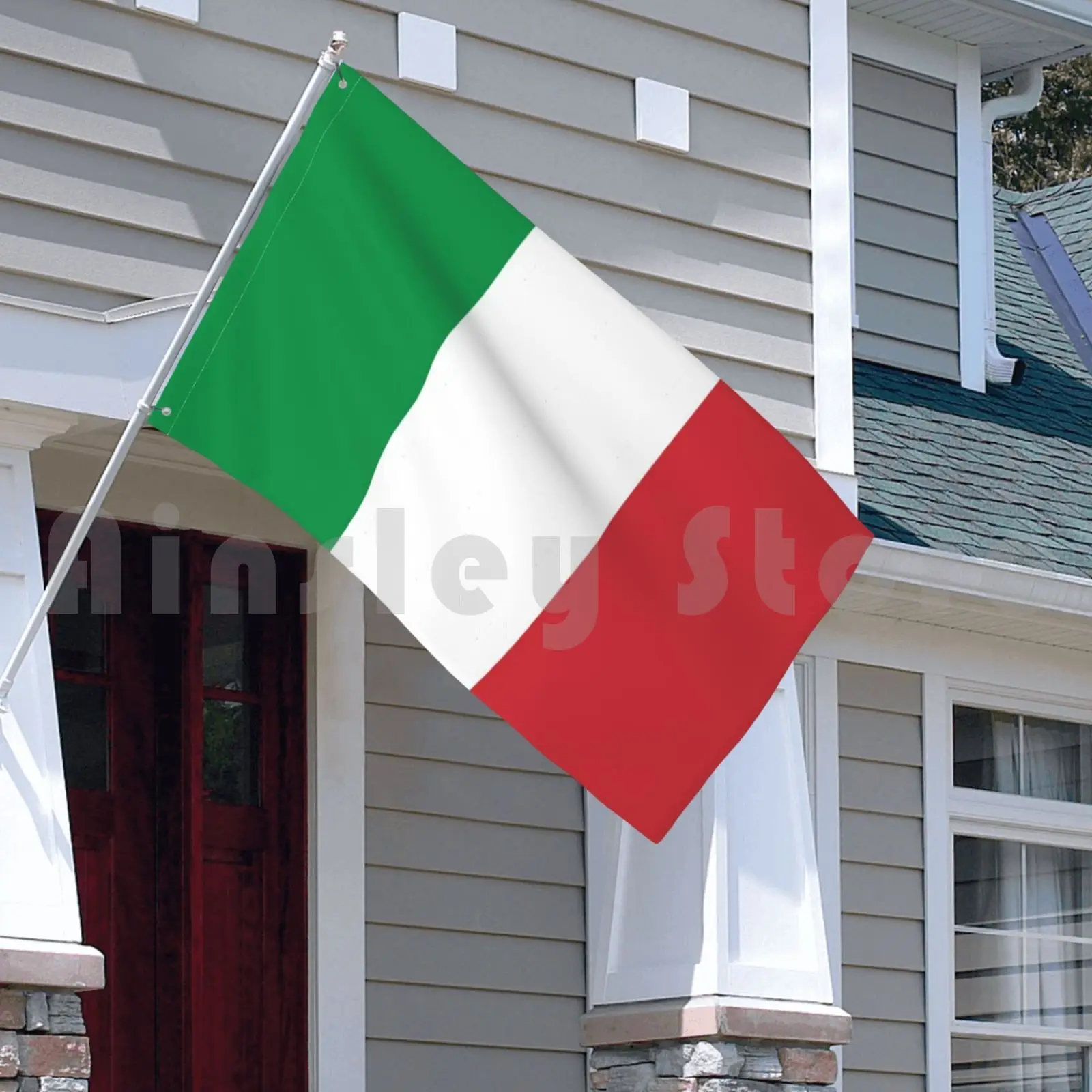 Итальянский флаг уличный декор для автомобиля Италия итальянская рома Турин