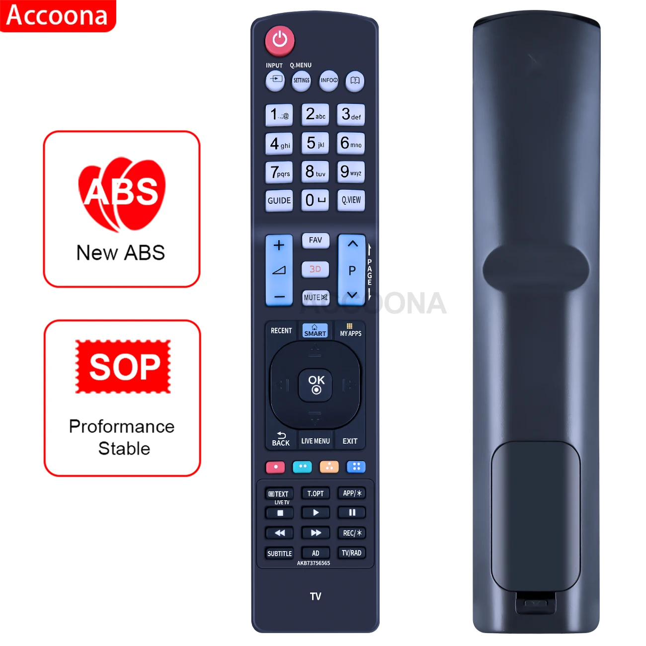 Универсальная замена пульта дистанционного управления для AKB73756565 3D SMART APPS TV