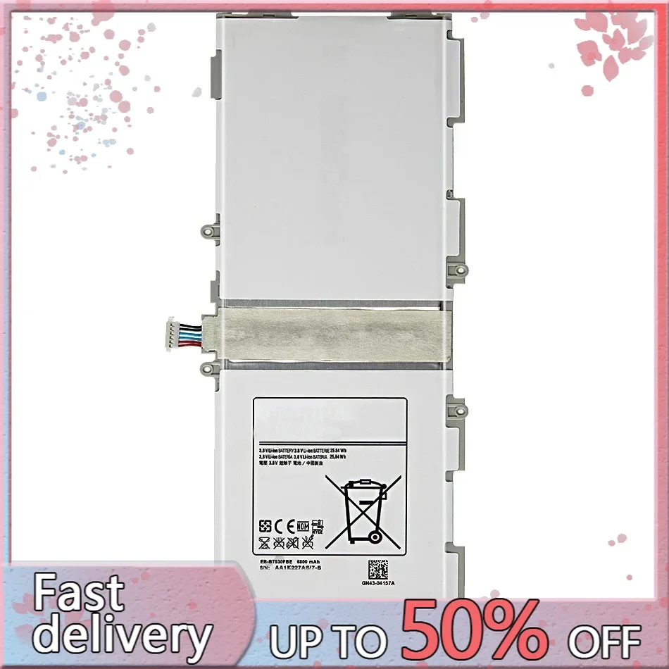 Аккумулятор для планшета Samsung Galaxy Tab 4 10 1&quot SM-T530 SM-T531 SM-T533 SM-T535 SM-T537 P5220 EB-BT530FBC EB-BT530FBE