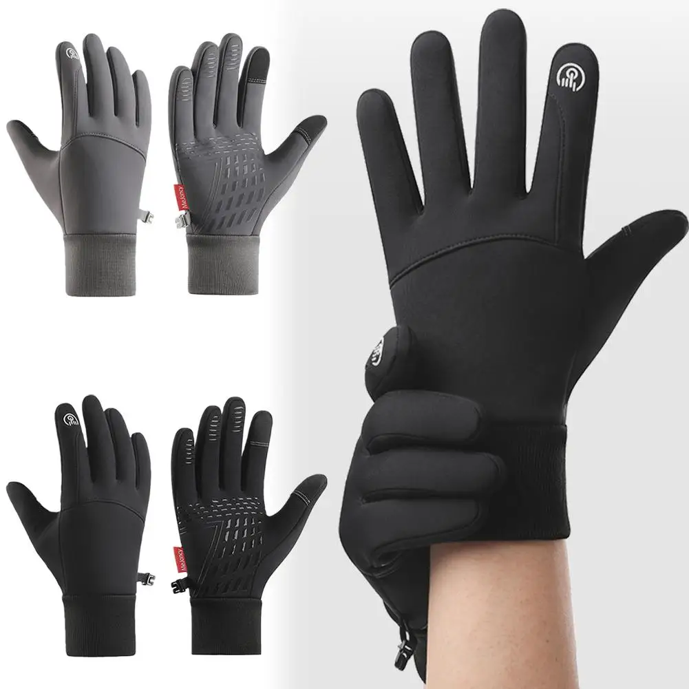 

Winter Gloves For Men Women Cold Weather Warm Ouchscreen Windproof Glove For Running Driving Hiking Ski Driving Q3Z4