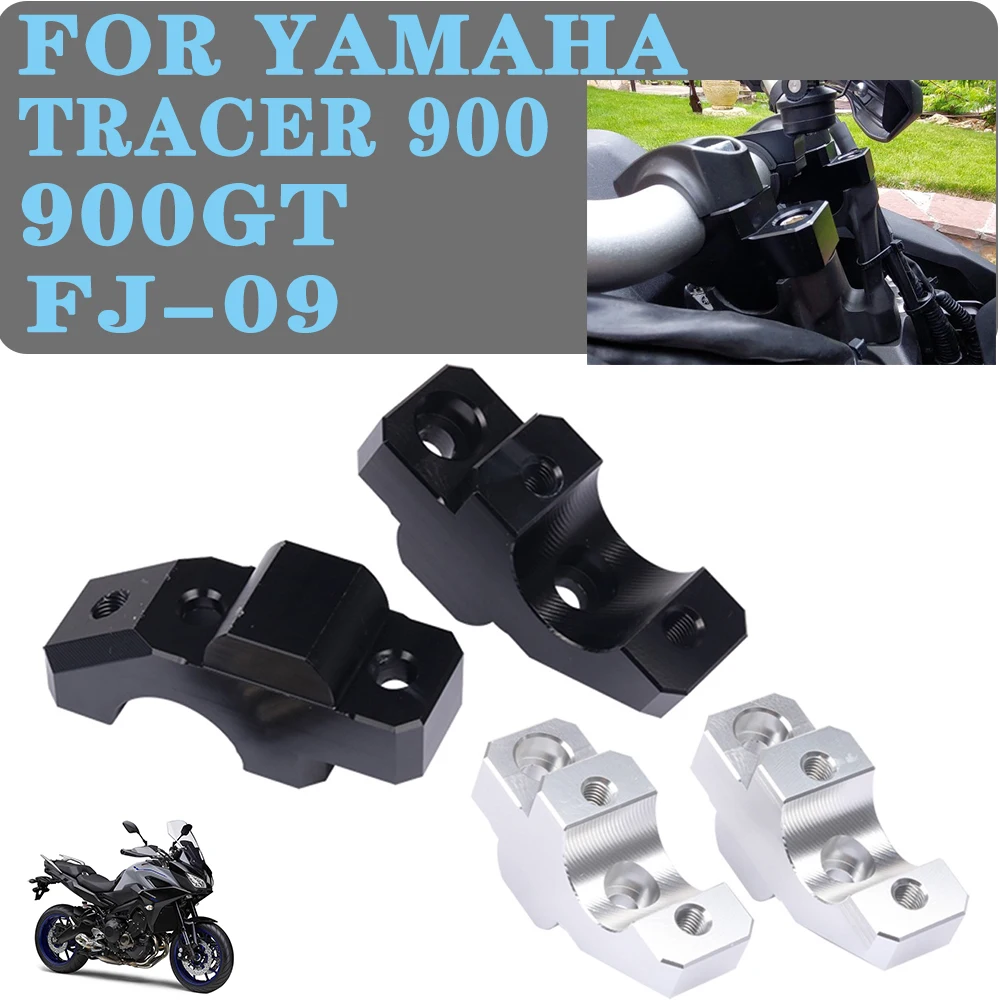 

Motorcycle Handlebar Riser Bar Mount Handle Clamp for YAMAHA Tracer 900 900GT GT MT09 FJ09 FJ 09 2015 - 2021 2020 2019 2018 2017