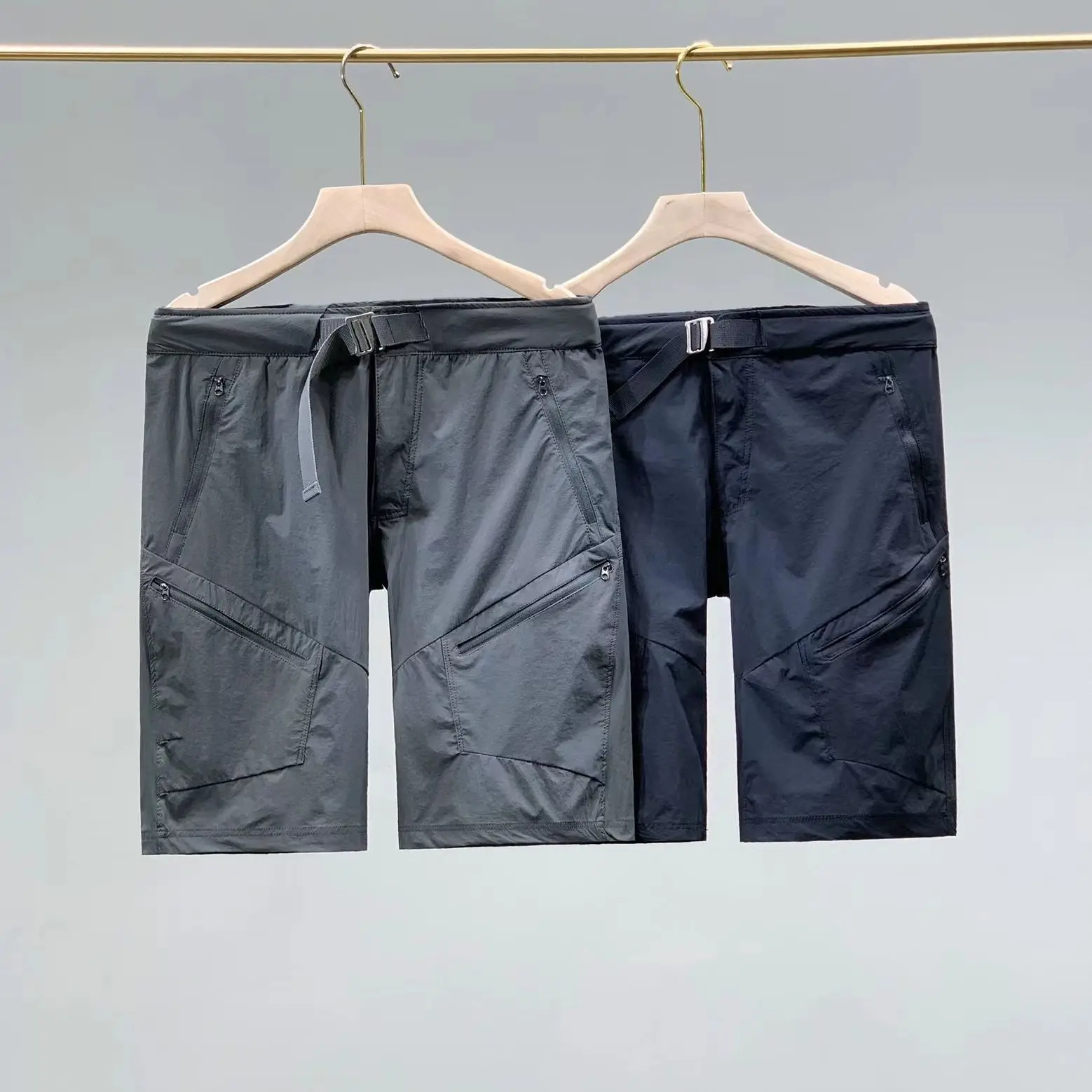 

91324 ARC Men Quick Dry Breathable Thin Summer Shorts 2022 New Outdoor Embroidery Logo Man Pants Shorts
