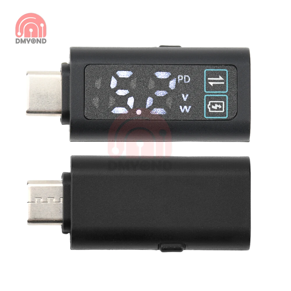 

Dmyond Цифровая преобразовательная головка PD100W USB Type-C