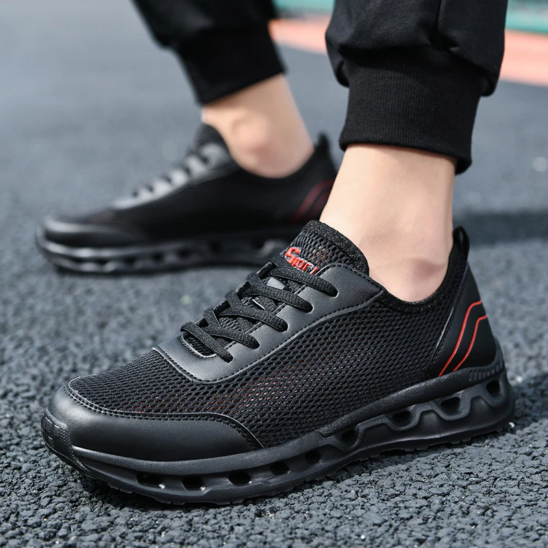 Brand New Men's Plus Size Comfortable Running Shoes Casual Sporty Lightweight Fashion Sneakers Breathable Sport Gym Tennis Shoes