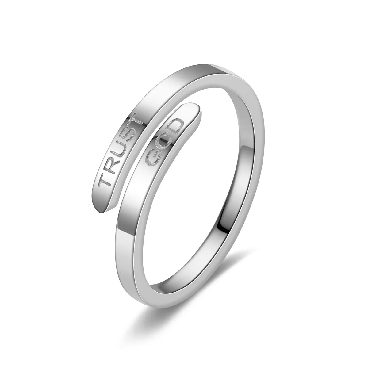 Винтажные кольца с буквами в стиле гот-панк элегантные изысканные регулируемые