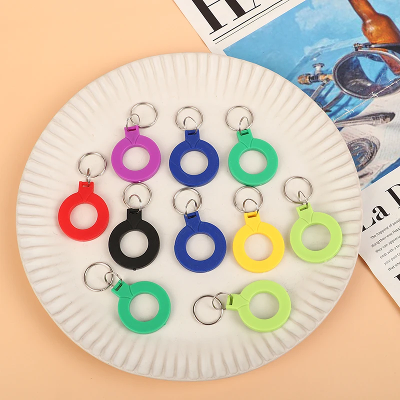 

10Pcs No. 10 UID keychain card access card Elevator card can be repeatedly erased IC card