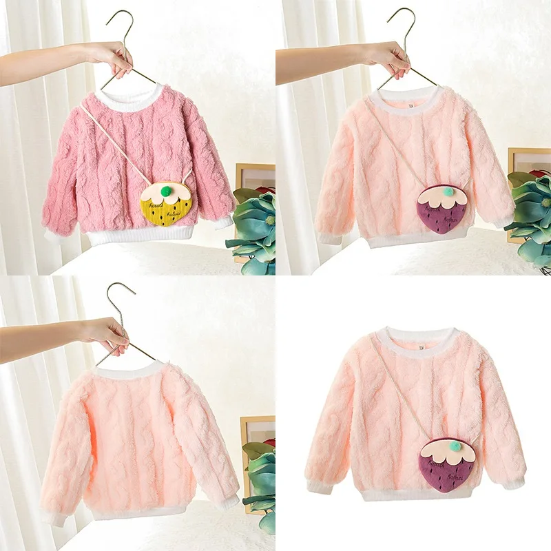 Детские теплые толстовки для маленьких мальчиков и девочек осенне-зимнее пальто